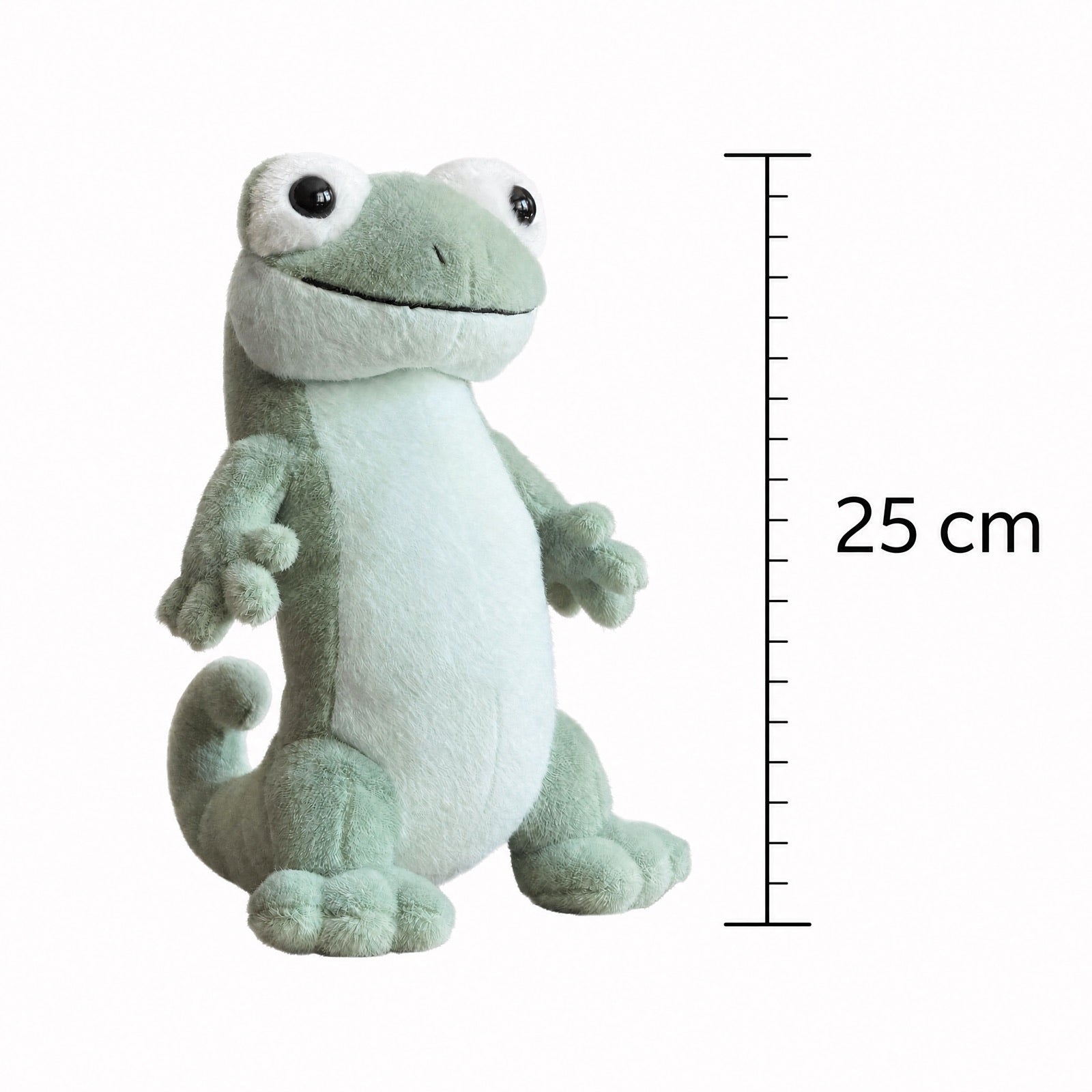 Milo, Eidechse aus Plüsch, mit Maßstab: 25 cm
